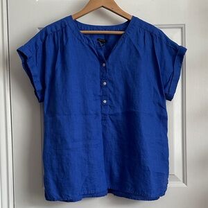 Ann Taylor Royal Blue Blouse